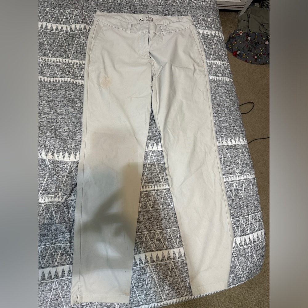 Nike Golf Pants. Light bone color